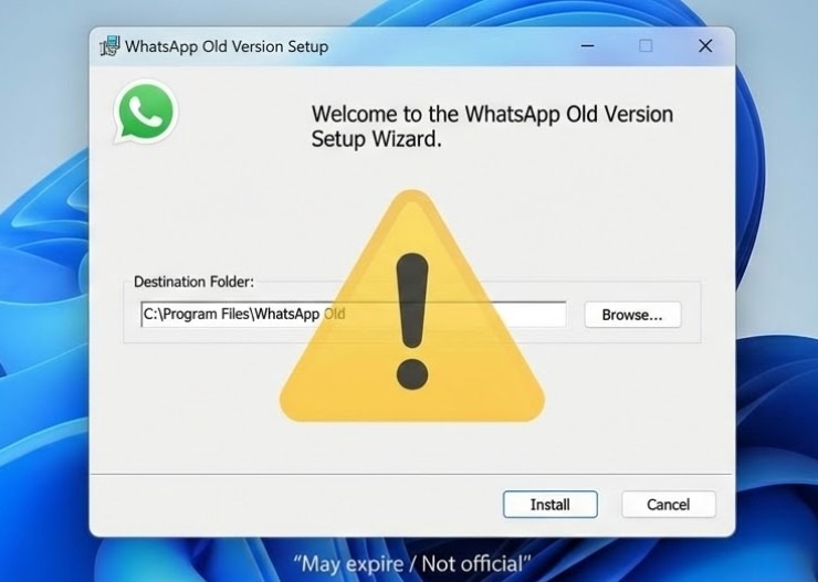old whatsapp