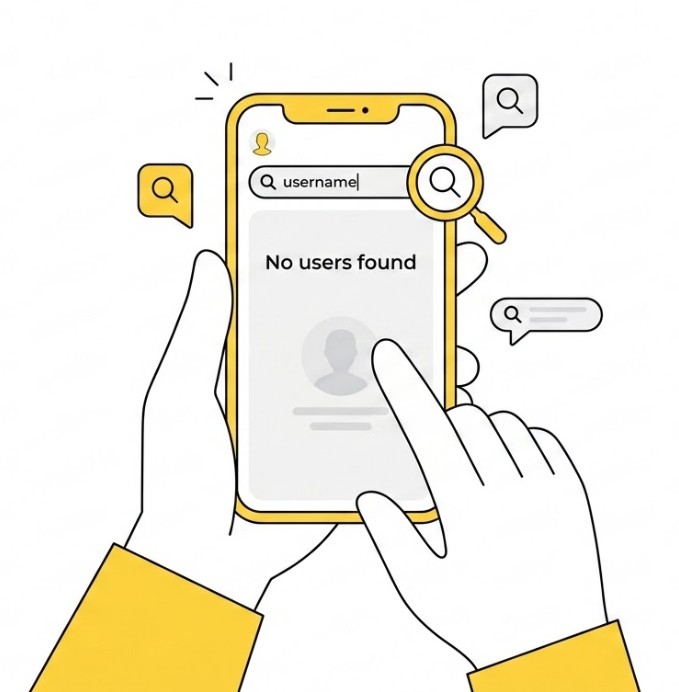 snapchat user not found after getting blocked