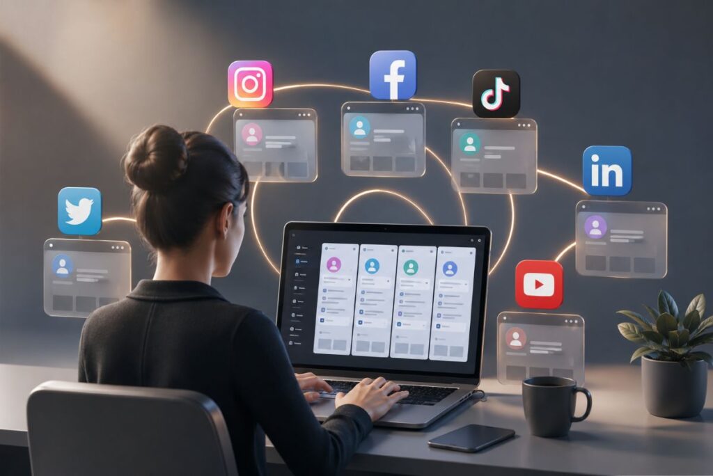 manage multiple social media accounts without getting banned