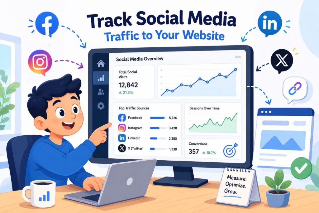 How to Track Social Media Traffic to Your Website social media traffic