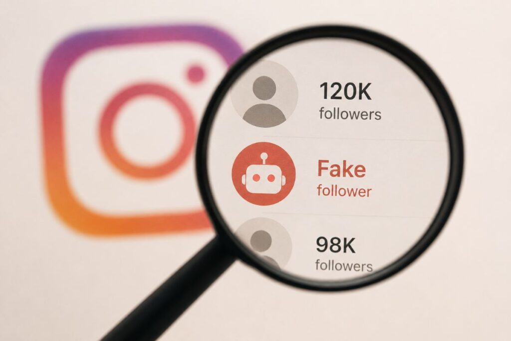 fake followers spotting