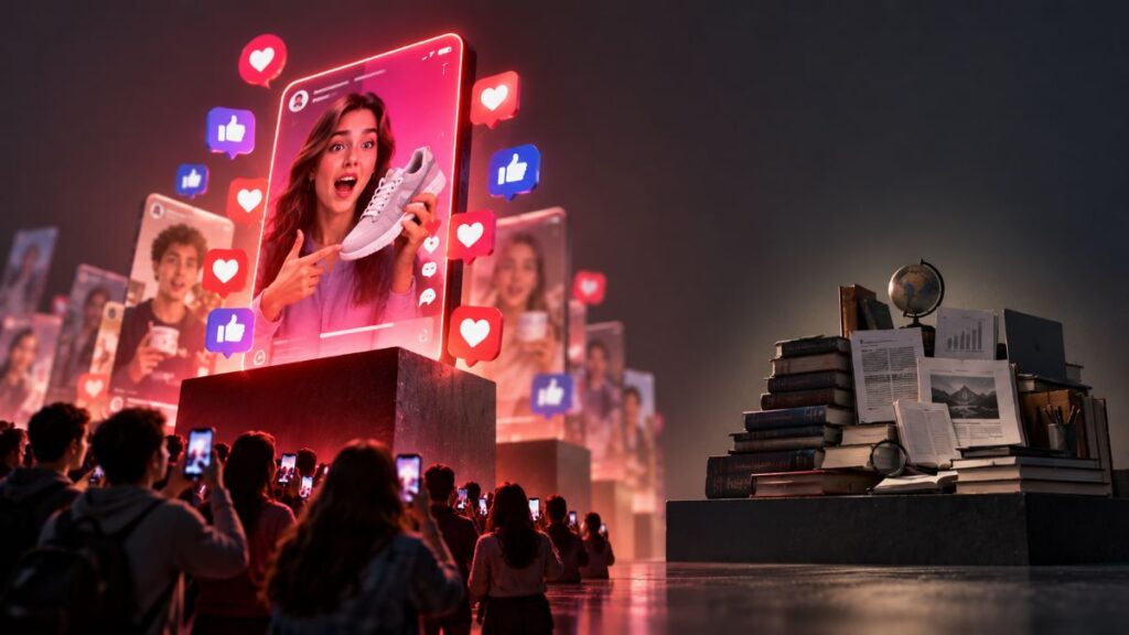 trusting only social media